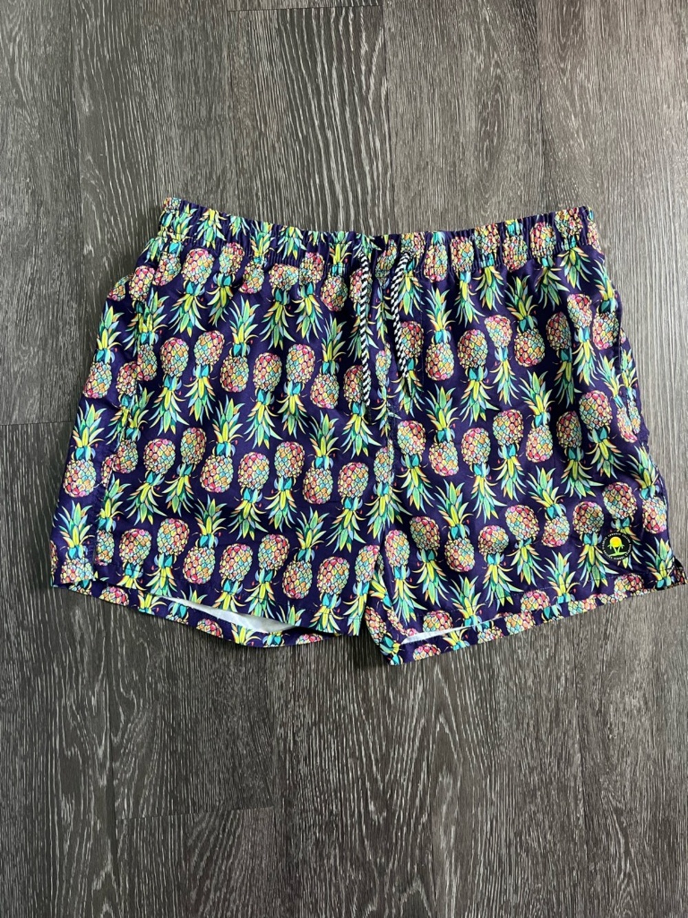 Pickwick Italian Swim Trunks | Summer Calling 1893 | All-Over Pineapple Print